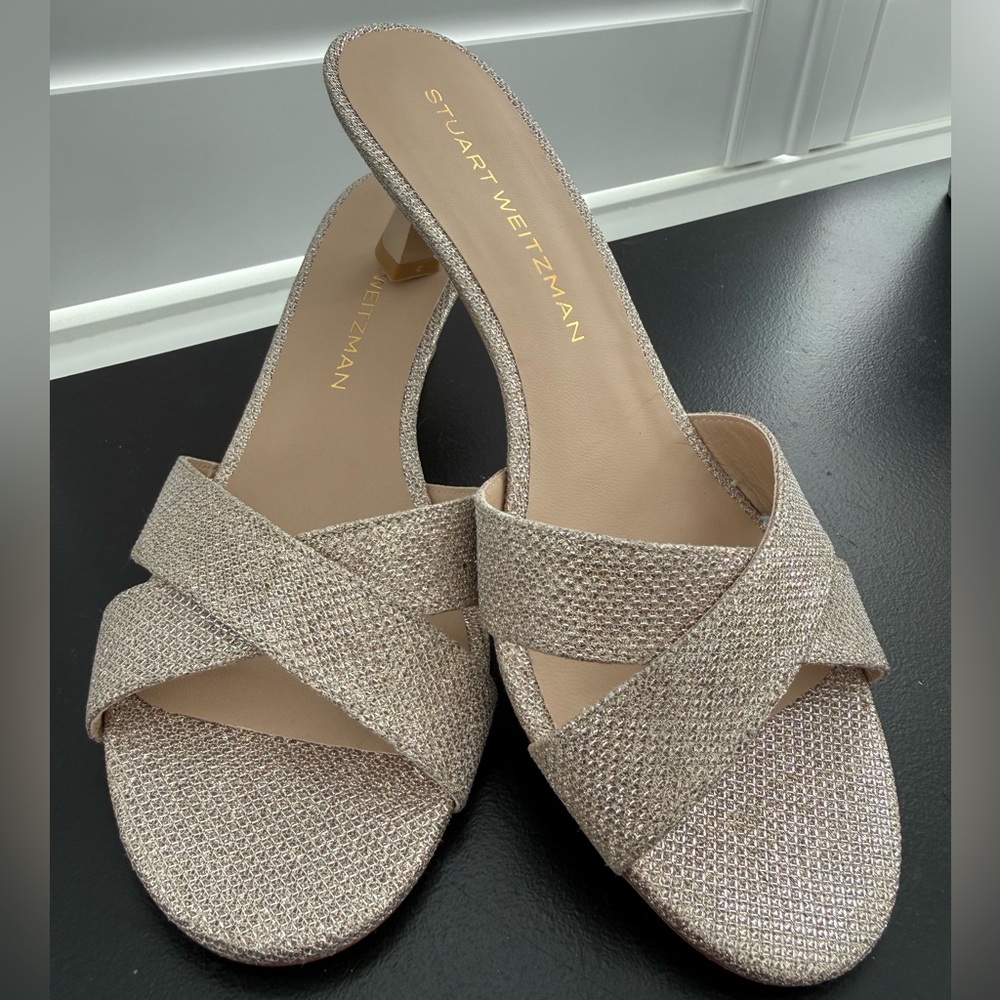 Stuart Weitzman NEW Size 9 minimalist slide sandal